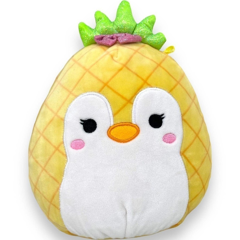 Squishmallows Maui The Pineapple Kellytoy Squishy Stuffed Plush Toy 9" - Picture 1 of 8